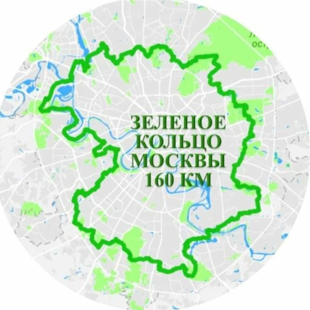 москва кольцо карта