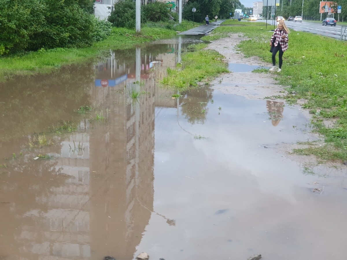 Почему топит курган. Затопленный тротуар в Пушкино. Затопило тротуар на Тореза. Варламов отапливаемые тротуары. Ульяновск топит.