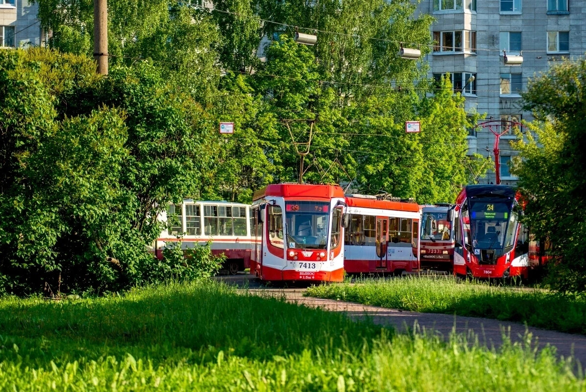 Трамвайный парк спб