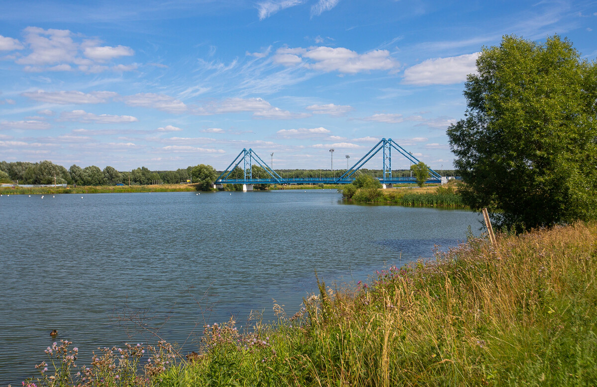 Москва река бронницы
