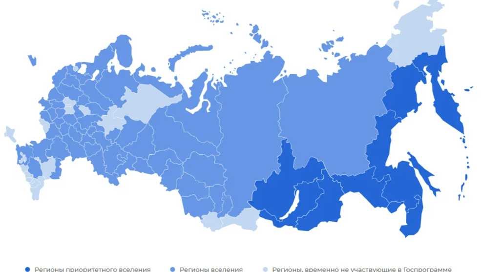 Регион выбор страны