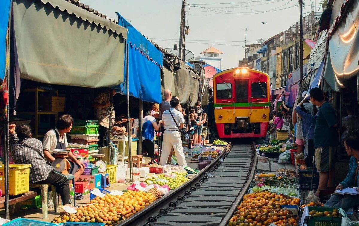 рынок в тайланде