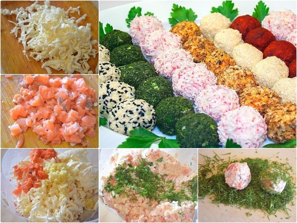 Сырные шарики закуска