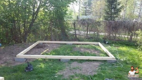 Как сделать фундамент под беседку своими руками