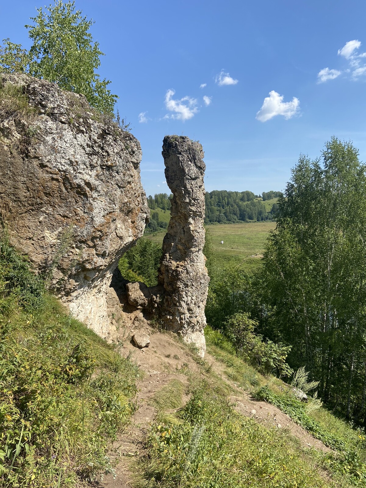 Скала часовой Чимбулатский Ботанический на карте