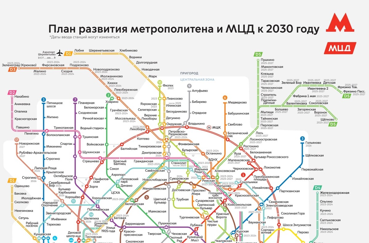 Мцд схема с расчетом времени москвы