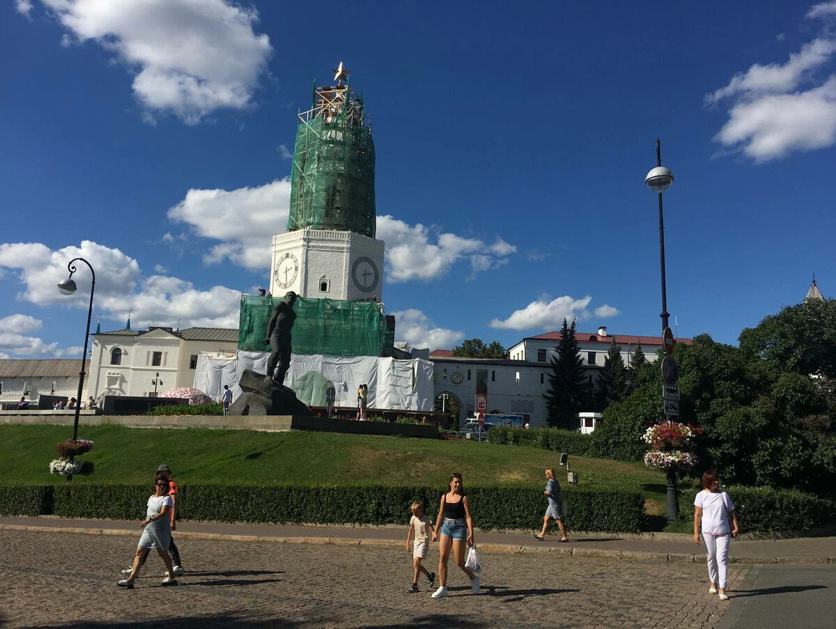 спасская башня в казани