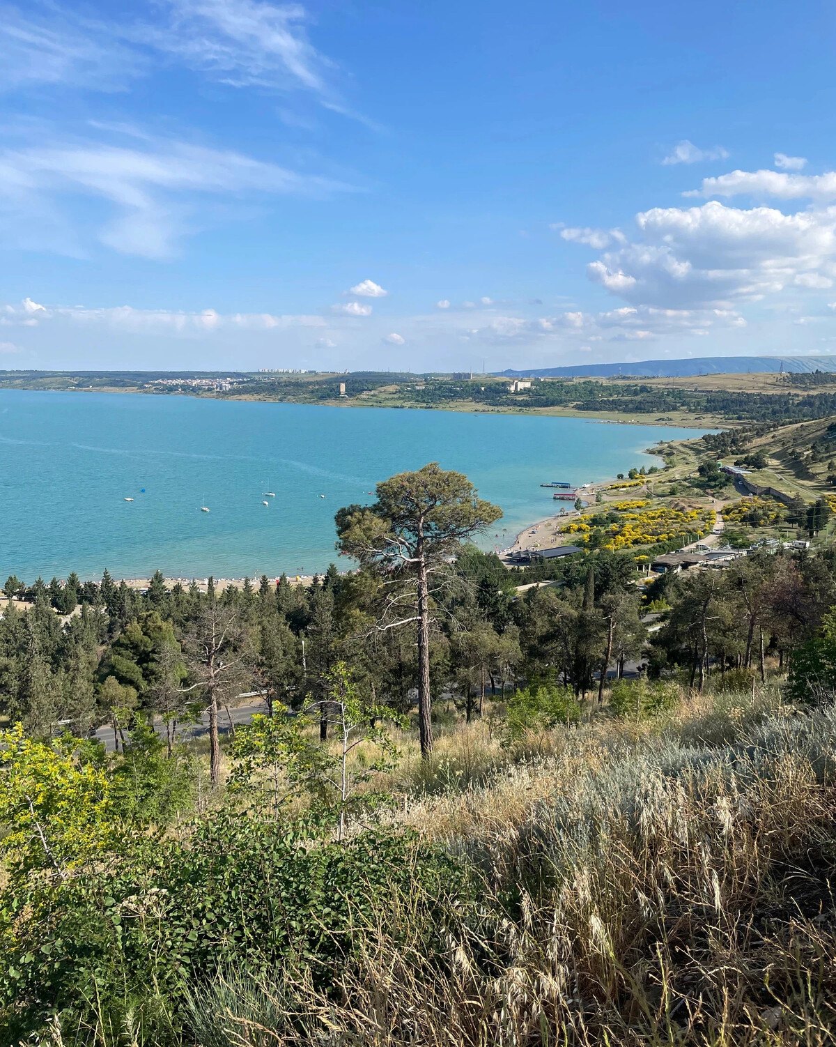 Тбилисское море пляж