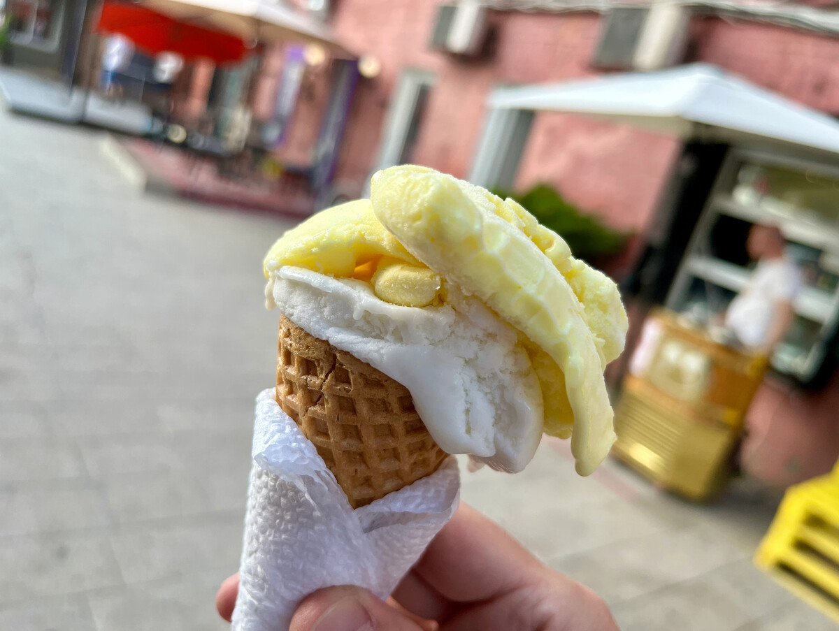 Турецкое мороженое