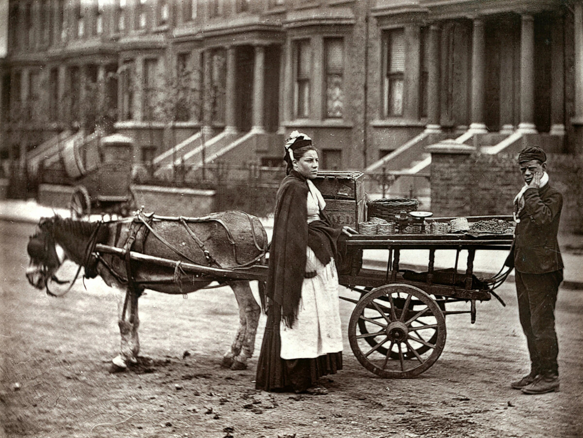 Лондон 1880 год