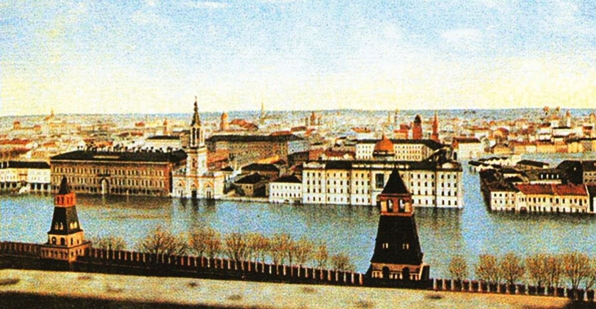 Затопление москвы 1908