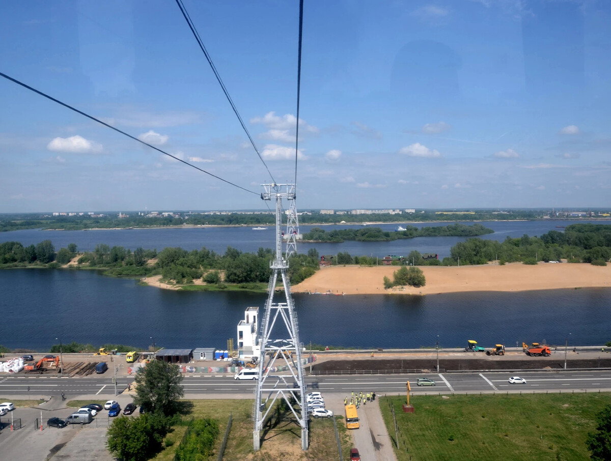 канатная дорога в нижнем новгороде фото