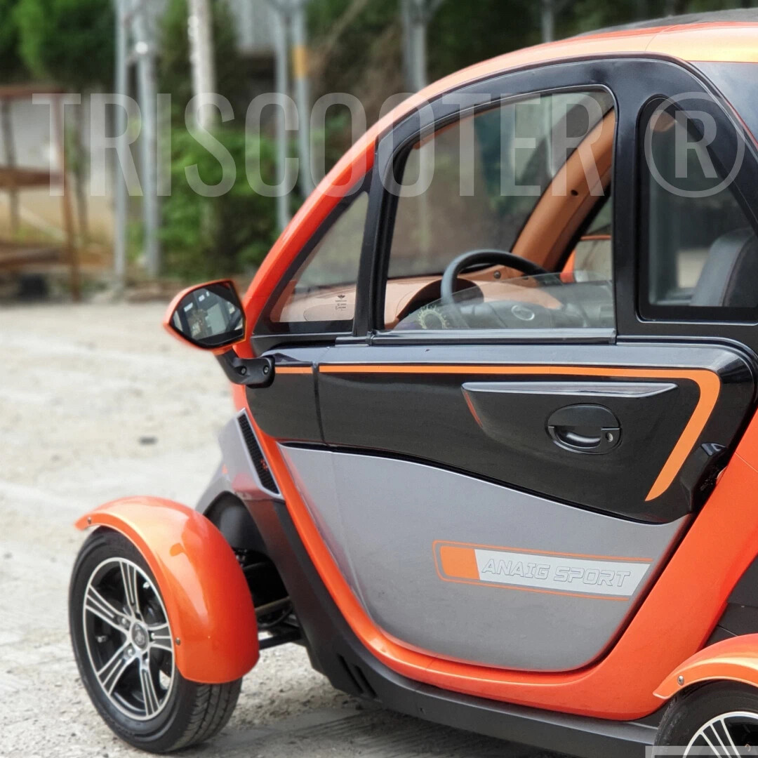 Квадроцикл электромобиль citycar Triscooter Django el ev