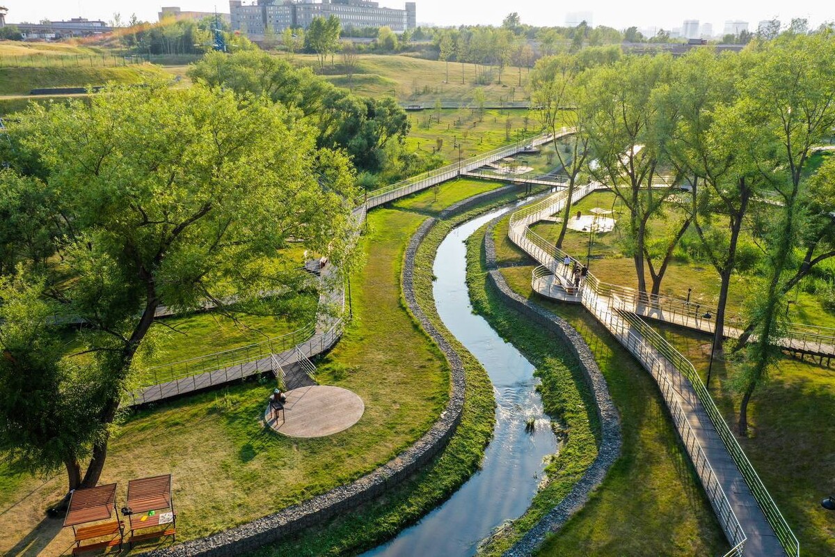 Парк долина реки чертановка