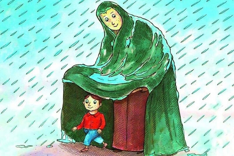 Берегите маму рисунок