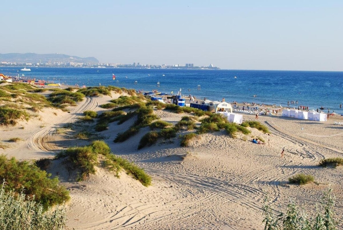 Вид моря анапа