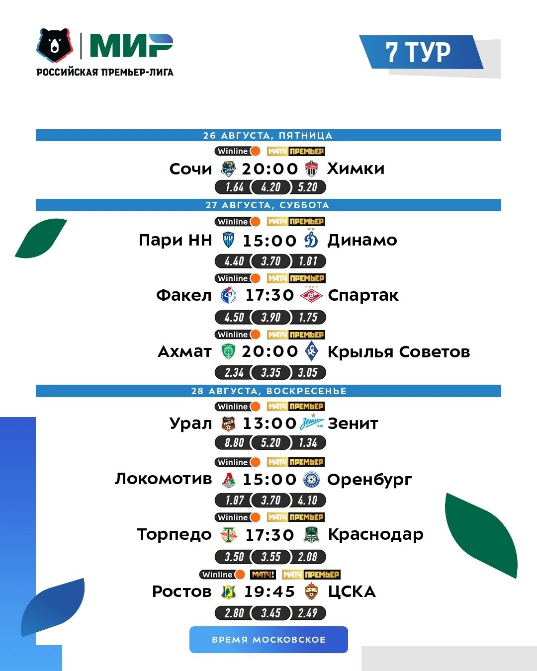 Календарь рфпл 2024 2025 по футболу расписание. Мир РПЛ. Матчи РФПЛ. Афиша футбол. Футбол расписание.