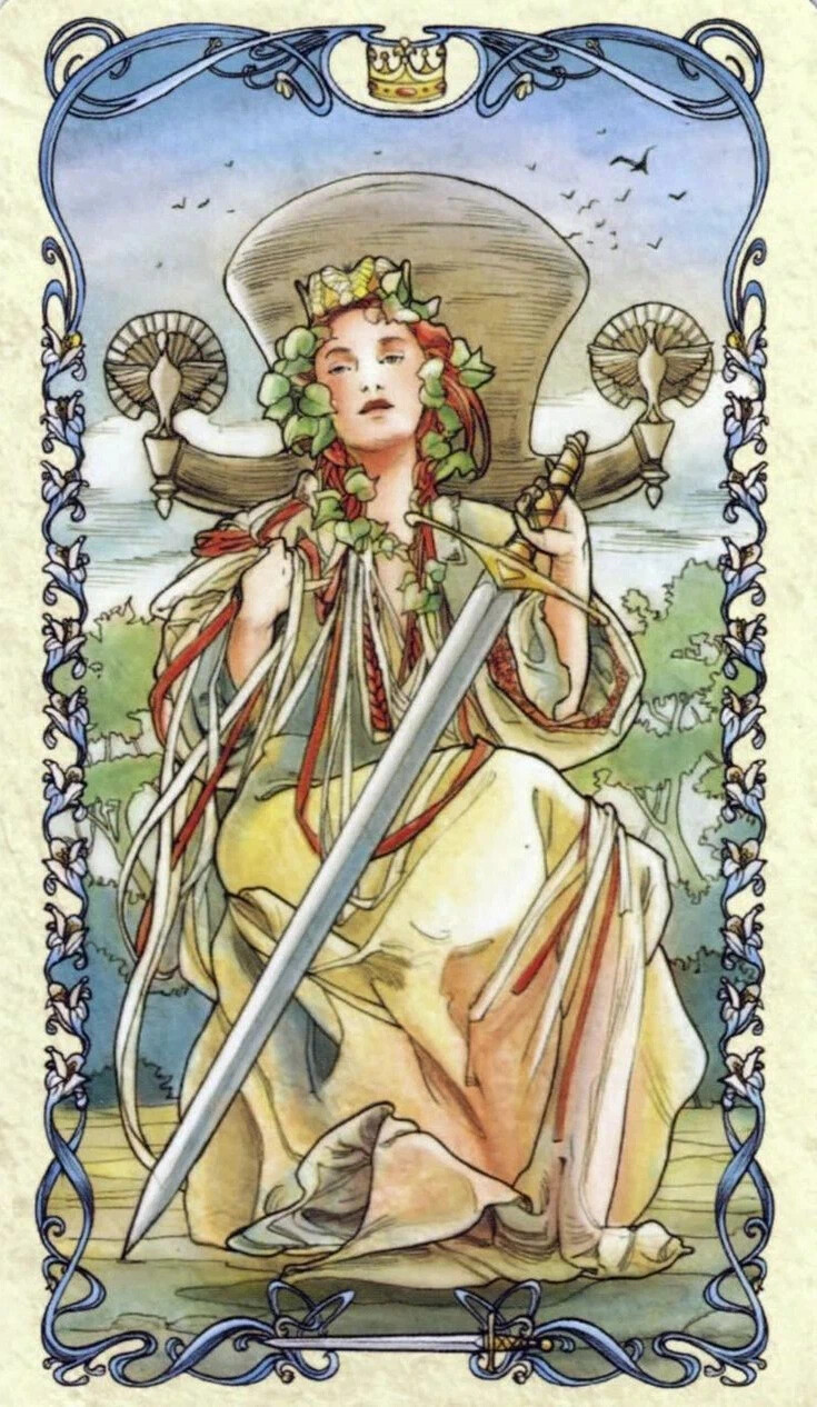 Карты Таро альфонса мухи / Tarot mucha