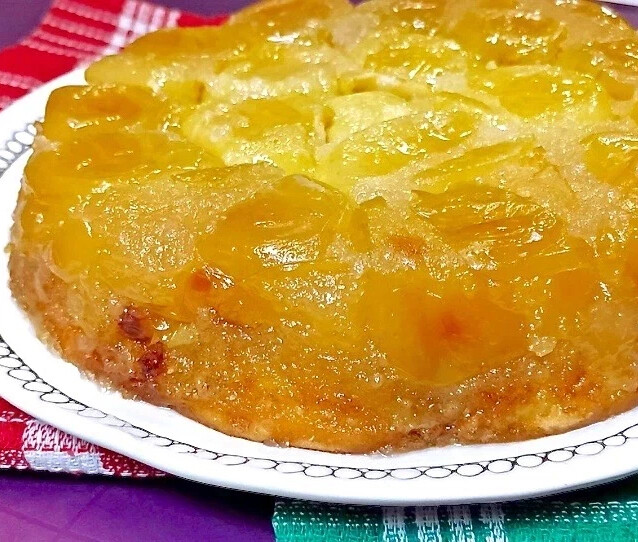 Янтарный яблочный пирог