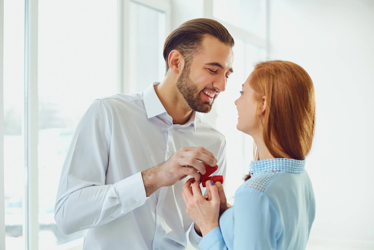 Man proposes. Man proposes