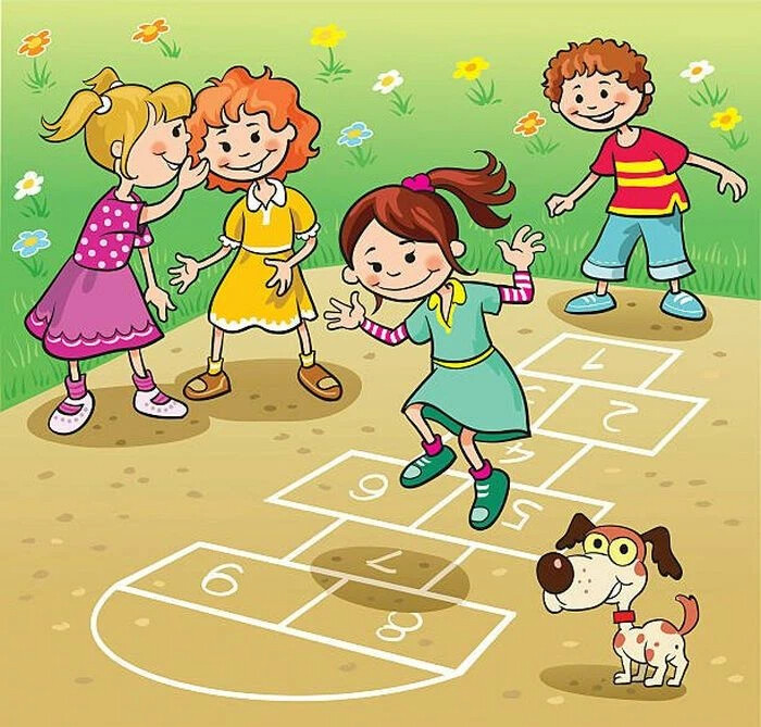 Нарисуй в какие игры ты любишь играть весной