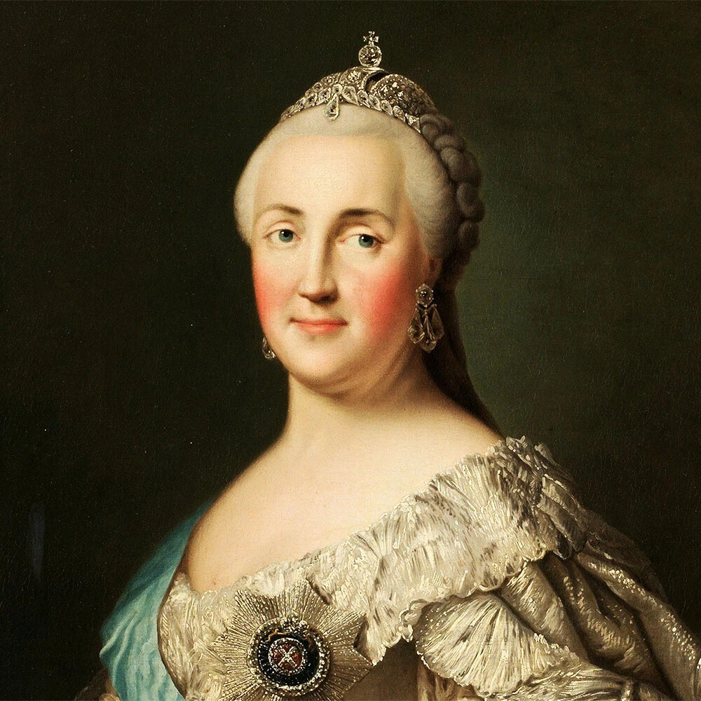 Екатерина II  (1762 - 1796):  София Августа Фредерика Ангальт-Цербстская
