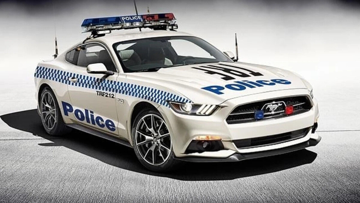 Holden Commodore Police car