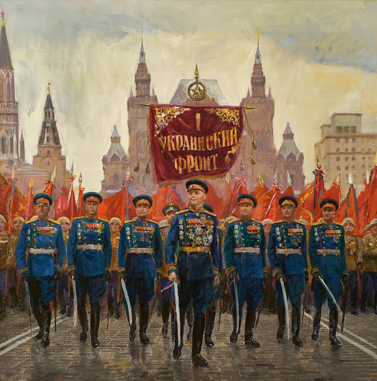 Парад победы 1945 картинки