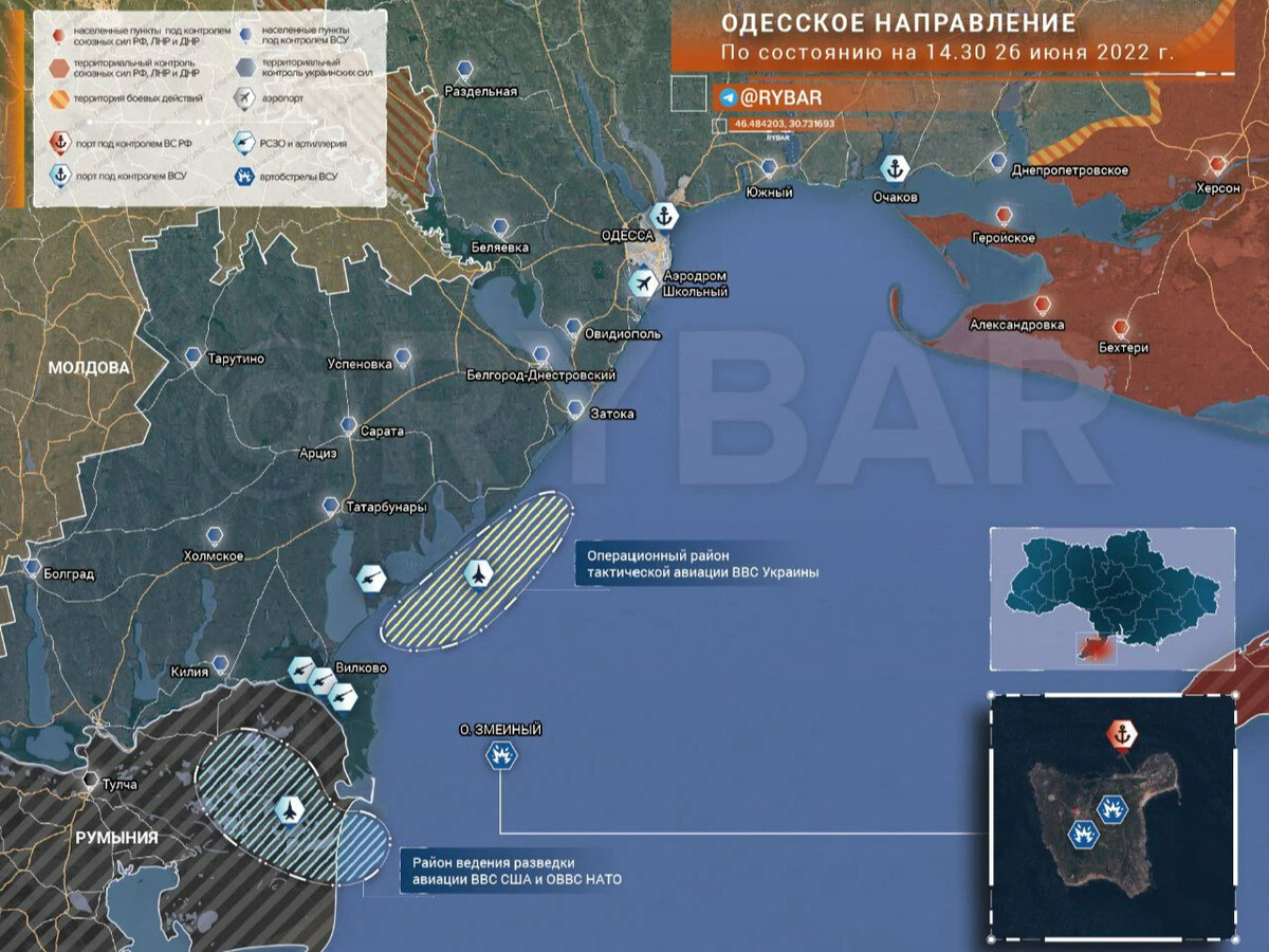 Карта Украина 2022 боевых действий на Украине о змеиный