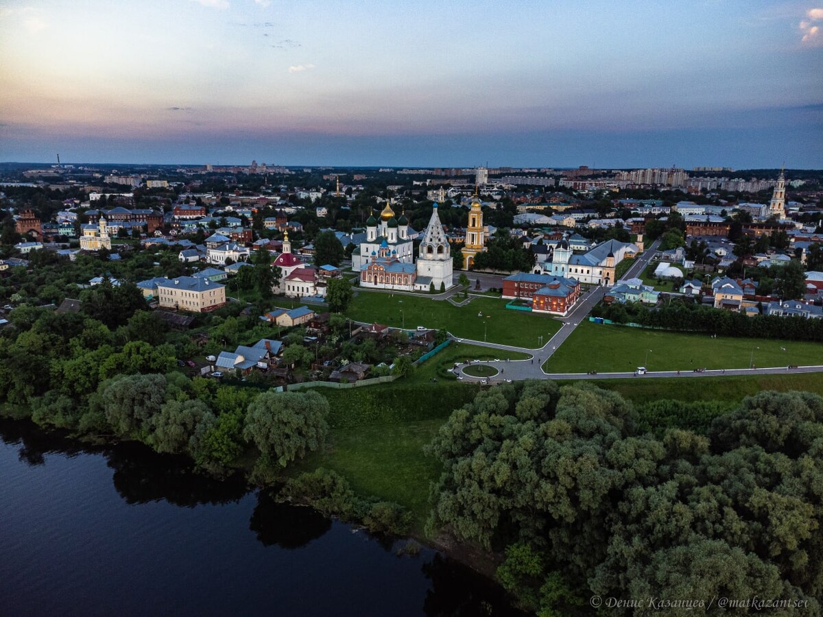 Красивые места в коломне для
