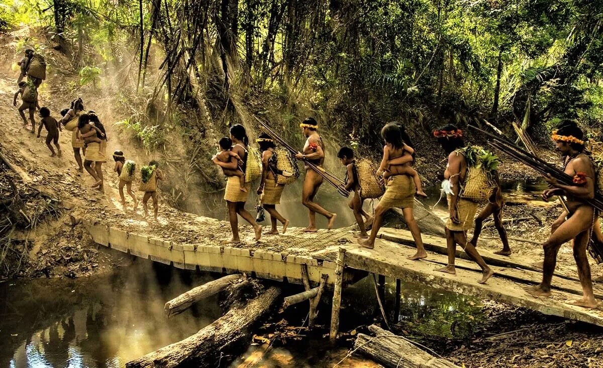 дикие племена амазонии женщины фото