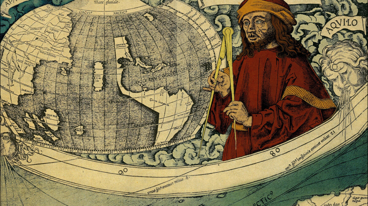 Карта вальдземюллера 1507 года