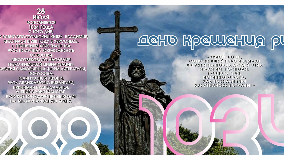 1035 крещения руси. Инфографика крещение Руси.