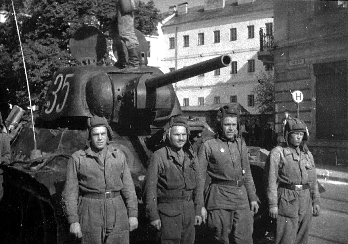 4 Гвардейская танковая армия 1945