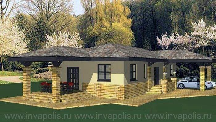 Инваполис проекты одноэтажных домов