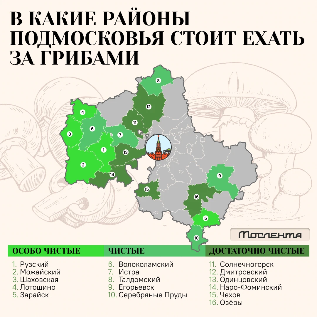 Экологическая карта московской области 2022 онлайн