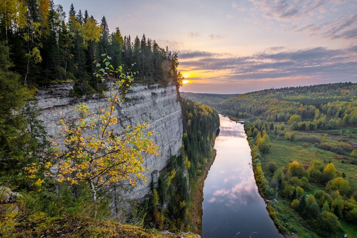 Урал река Усьва