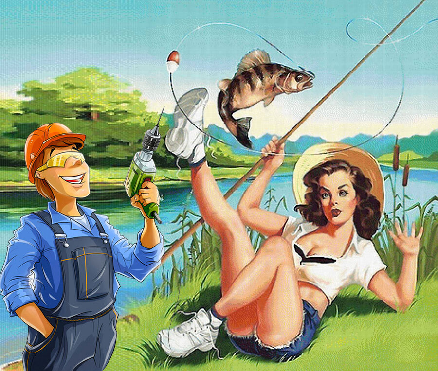 Ловлю на себе дам. Рыбалка рисунок. Карикатуры на тему рыбалка. Отдых на природе карикатура. Про рыбалку прикольные.