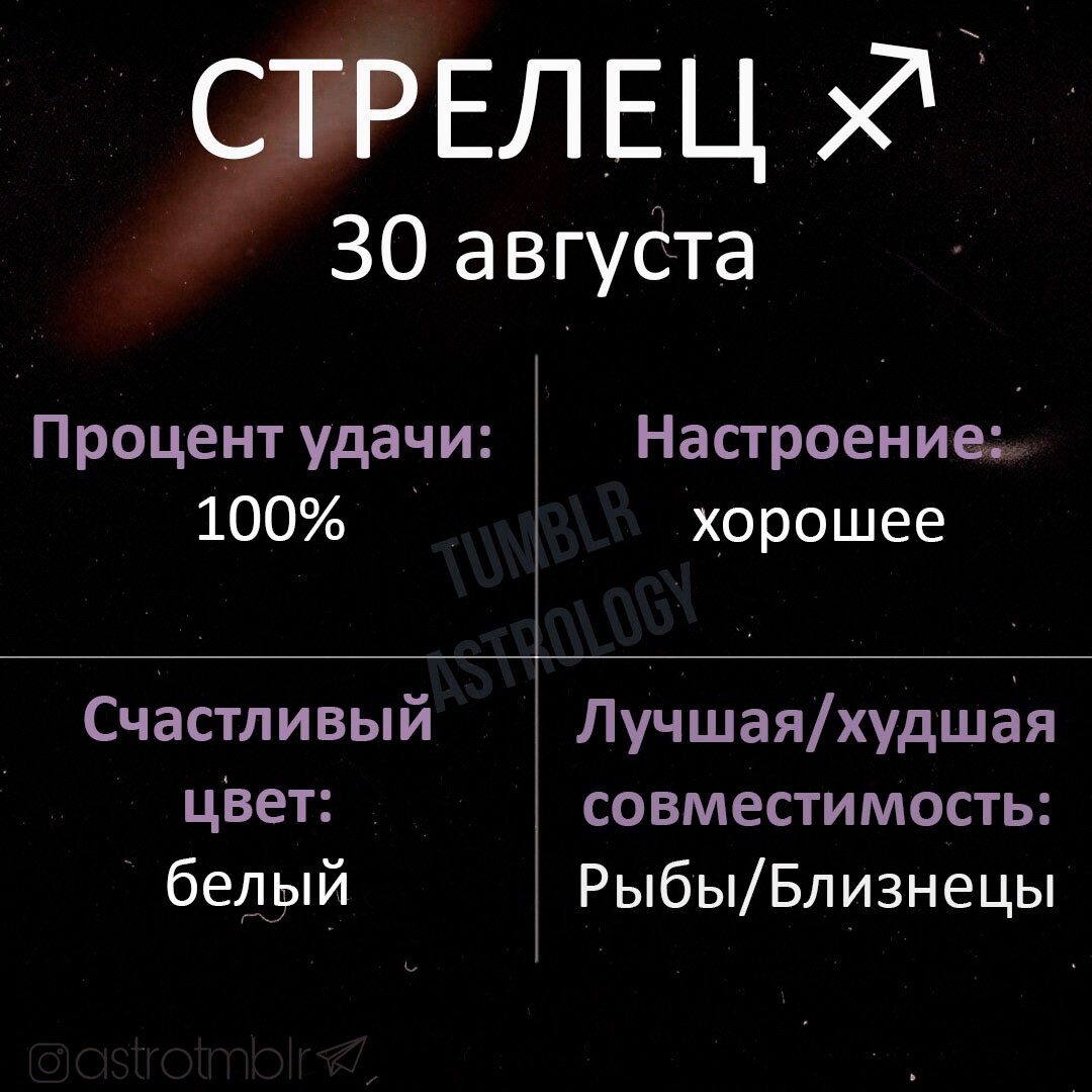 Стрелец 30 января