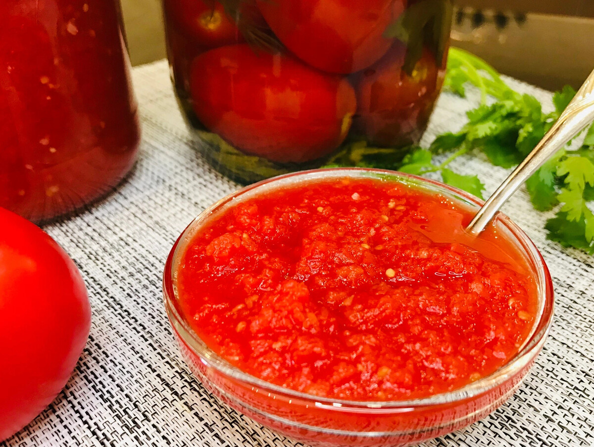 томатный соус из помидор для пиццы рецепт фото 15