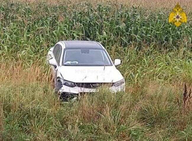 31 августа 22. Кювет дороги. Авария в Калужской области. ДТП В Калужской области 31 августа 2022 года.