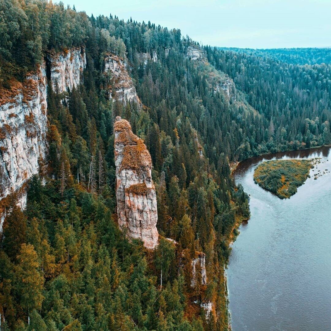 Усьвинские столбы Пермский край