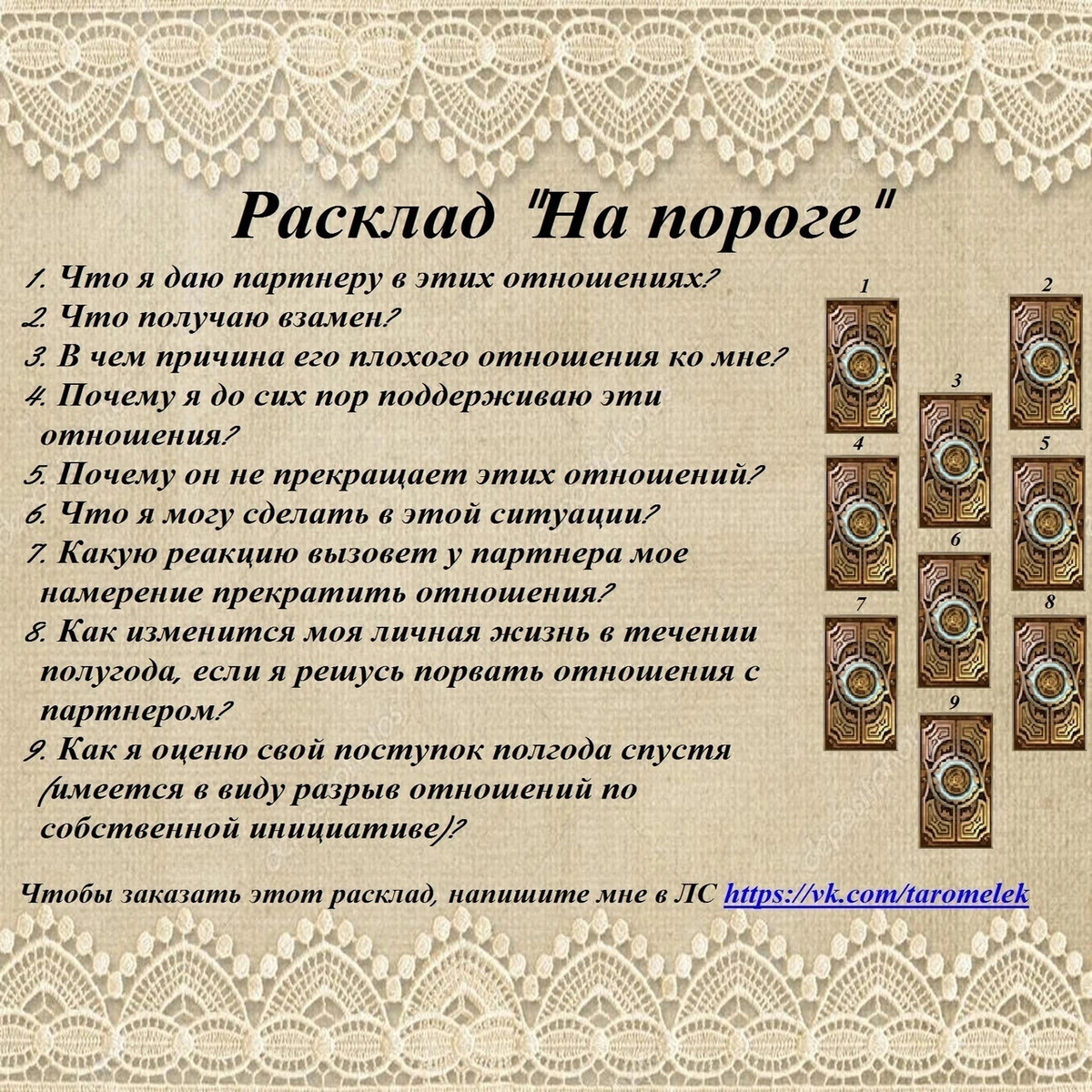 Расклад что на пороге