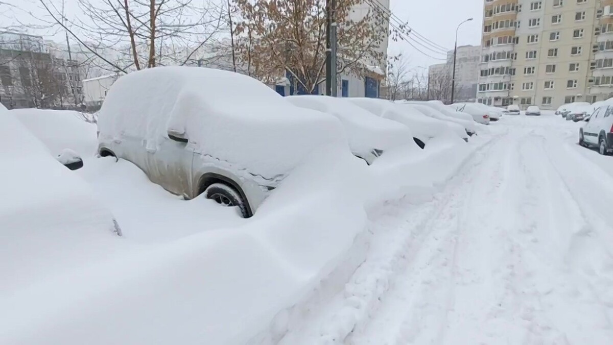 Заметает москву