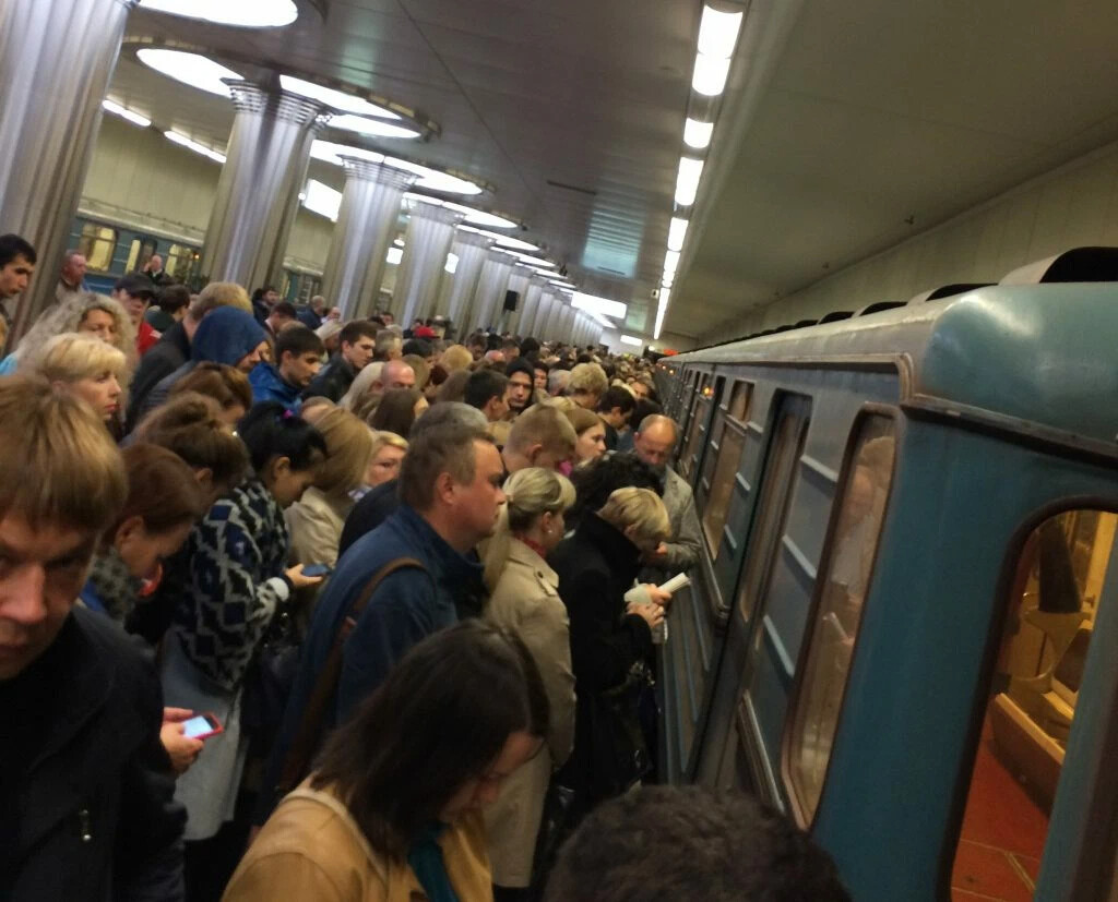 Очереди в метро