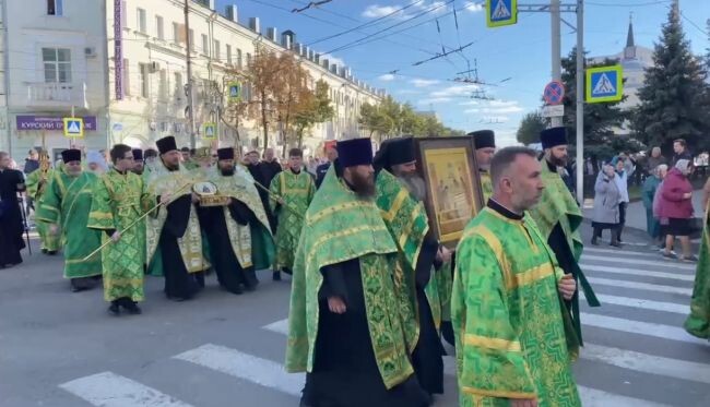 Богоявленский собор Орел ночь