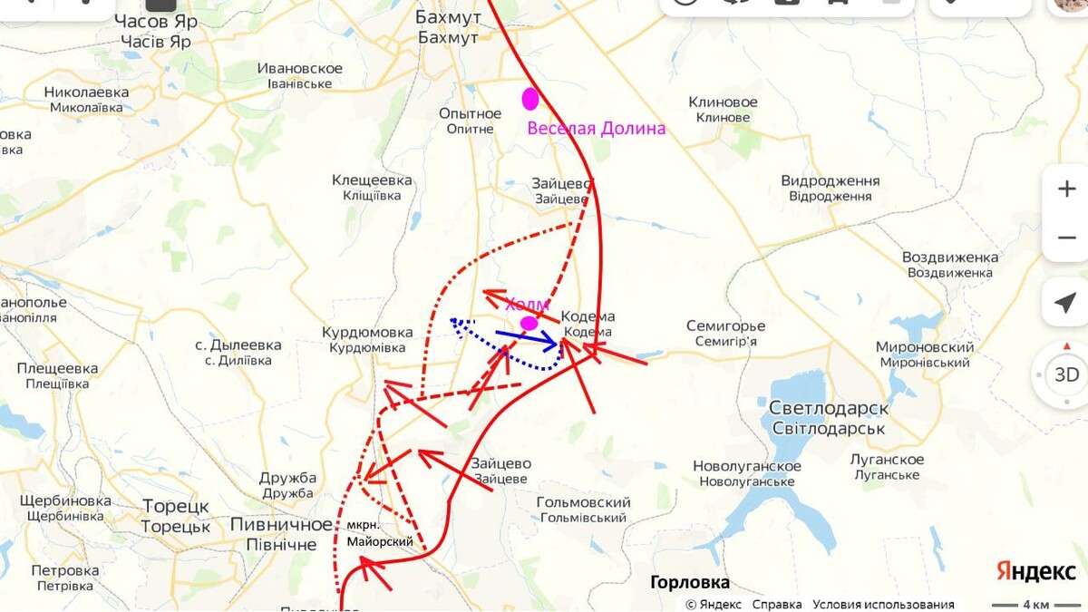 Майорское донецкая область карта