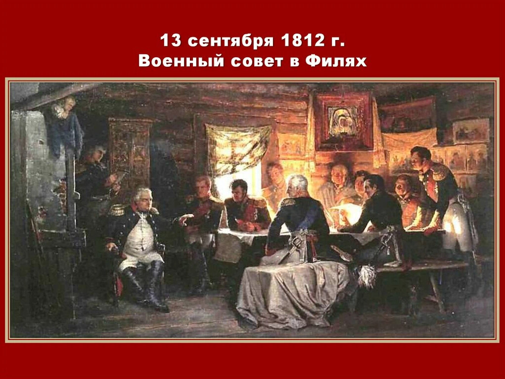 Картина кившенко. Кившенко совет в Филях. Картина военный совет в Филях Кившенко. Военный совет в Филях (1 сентября 1812). Кившенко а.д художник.