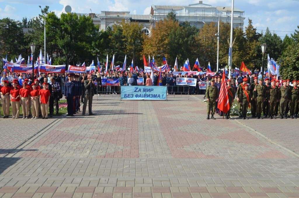 В минувшую пятницу 9 сентября в Новочеркасске прошла акция в поддержку. ГБПОУ РО