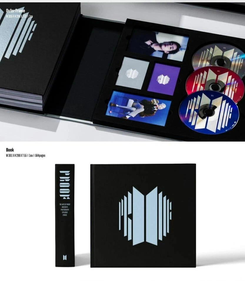 Ar premium. BTS Proof Collectors Edition. Коллекционный альбом БТС. Карты BTS collection Proof. Proof BTS альбом.